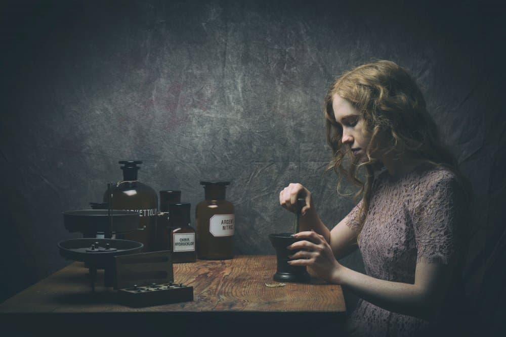 Apothecary's Dark Alchemy by Ruth Franke — canvas wall art