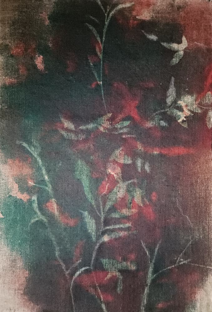 Dark Botanical Serenity by Stefano Mazzolini — canvas wall art