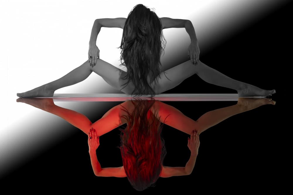 Duality Reflection Pose by Ovi D. Pop — canvas wall art