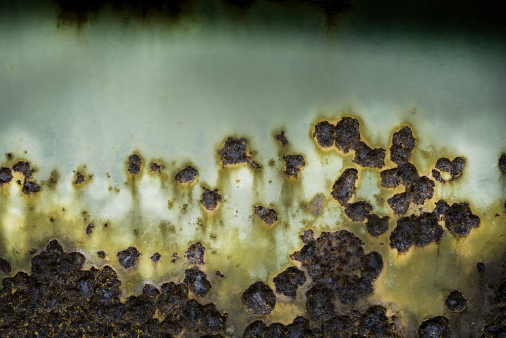 Weathered Green Rust by Studio Meikle — canvas wall art