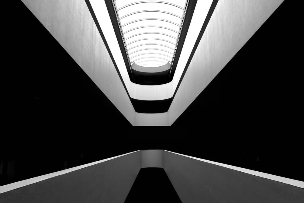 Modern Architectural Lines by Robin Wechsler — canvas wall art