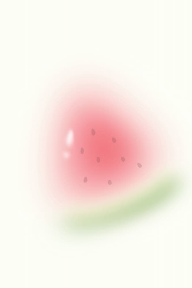 Sweet Watermelon Slice by Xuan Thai — canvas wall art