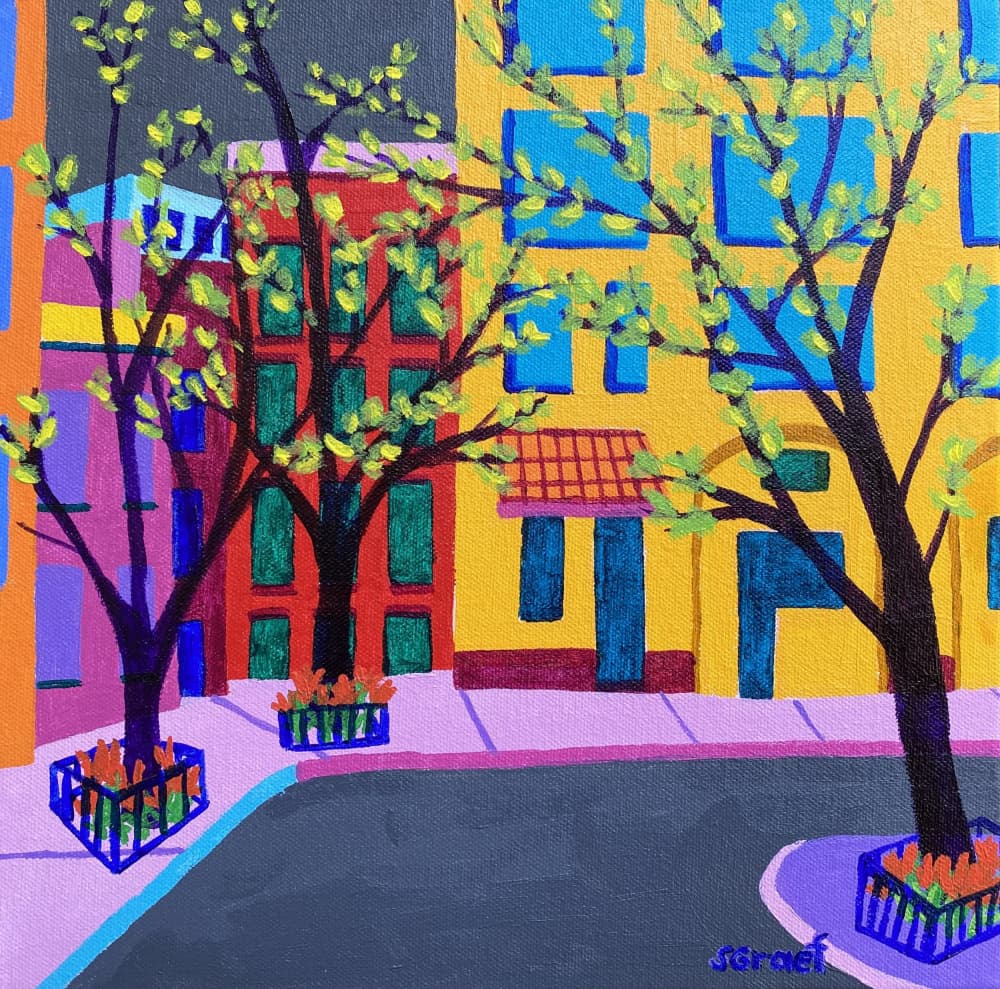 West Village by Sue Graef — canvas wall art