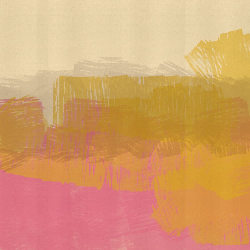 Vibrant Color Layers by Dina Dankers — canvas wall art