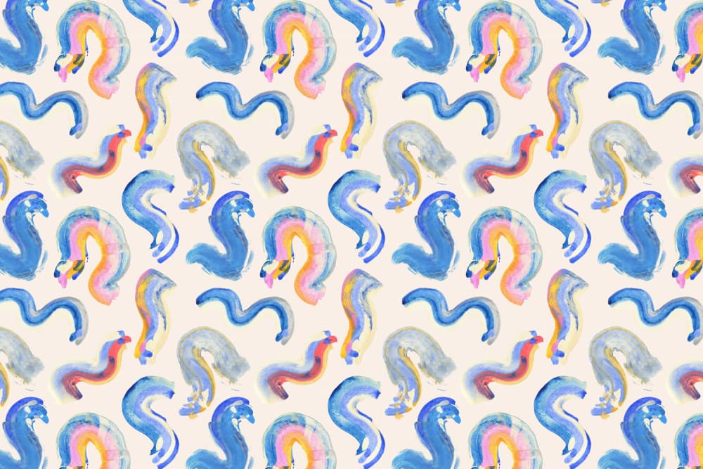 Funkystrokespatternno06 by Treechild — canvas wall art