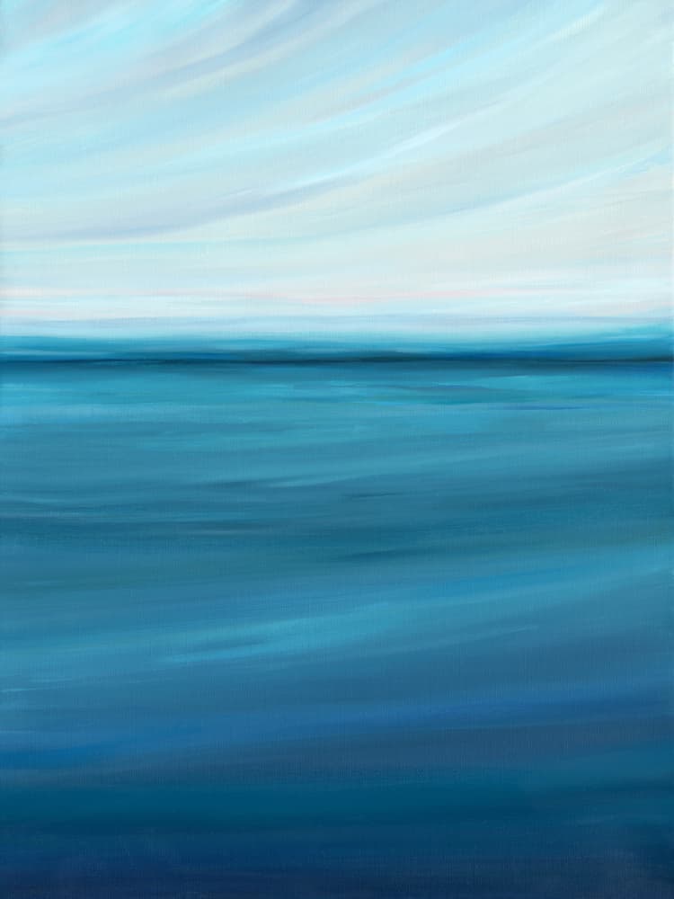 Serene Ocean Sky by Nicole Walsh — canvas wall art
