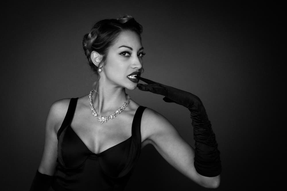 Seductive Old Hollywood by Ruth Franke — canvas wall art