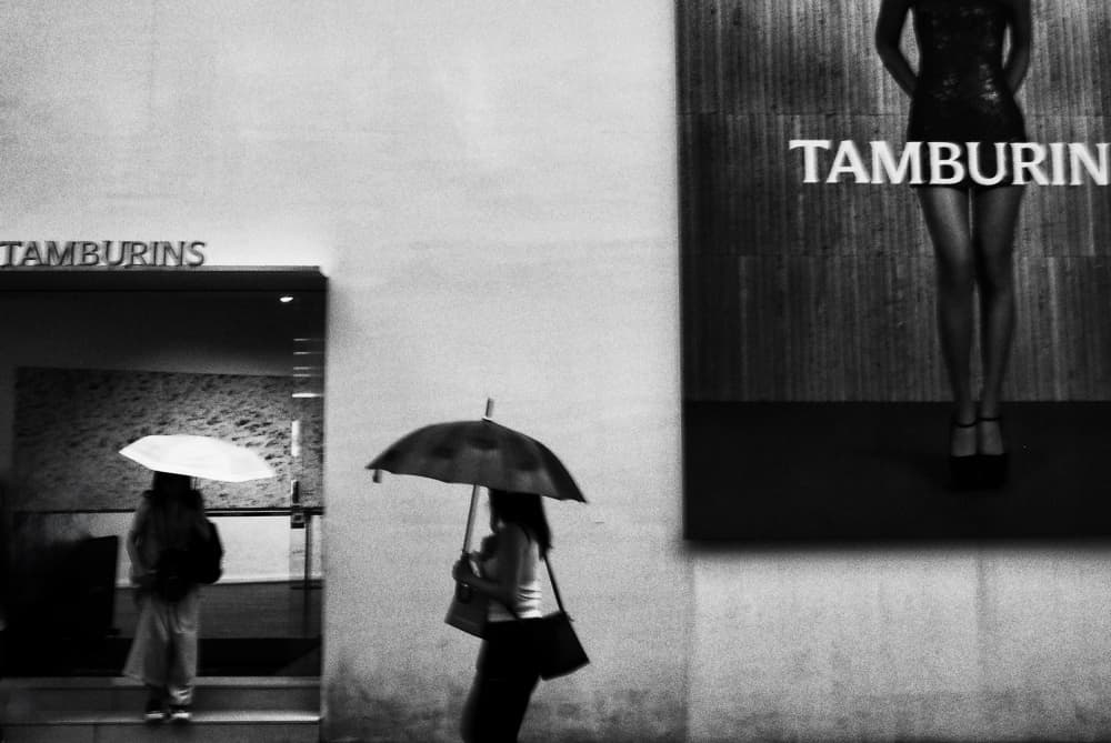 Urban Umbrellas by Mi Young Choi — canvas wall art