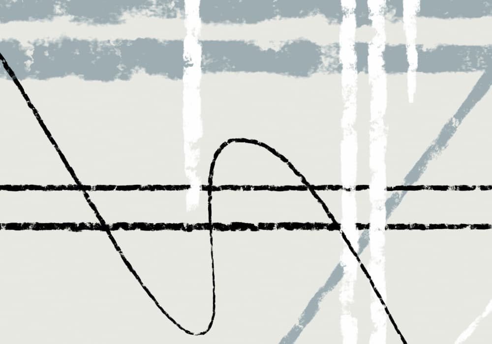Muted Abstract Strokes by Pictufy Studio II — canvas wall art