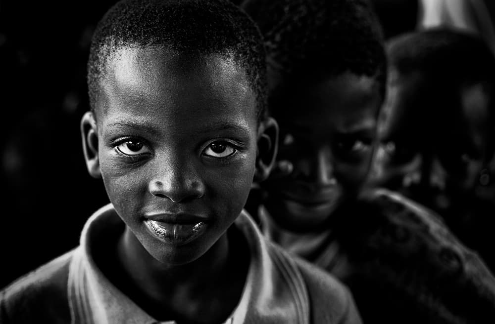 Boy's Honest Gaze by Joxe Inazio Kuesta Garmendia — canvas wall art