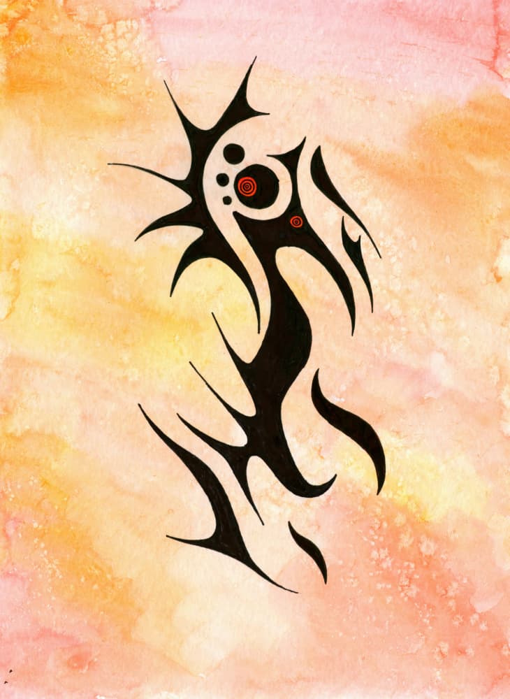 Mystic Tribal Spirit by Kulik — canvas wall art