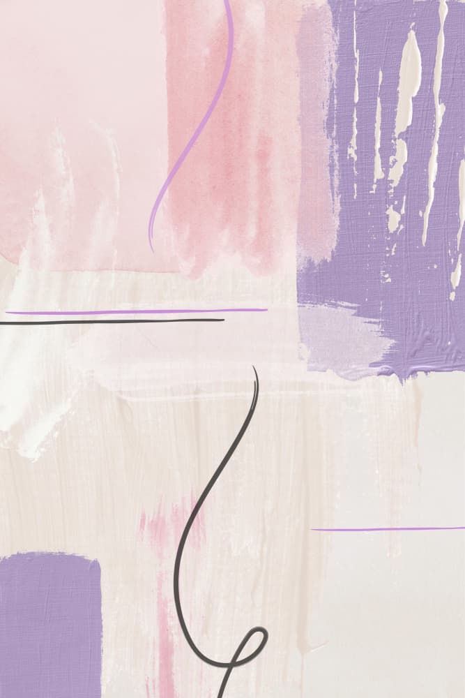 Gentle Pastel Abstract by Sally Ann Moss — canvas wall art