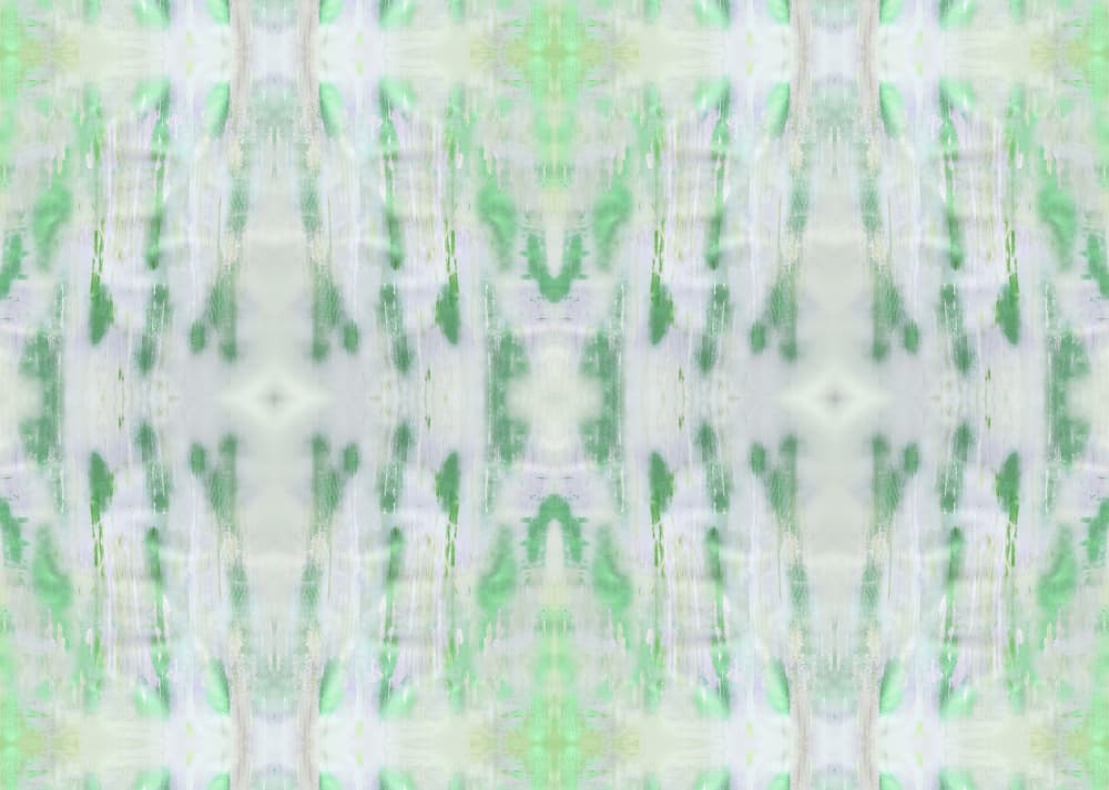 Soft Green Symmetry by Breanna Megan Studio — canvas wall art