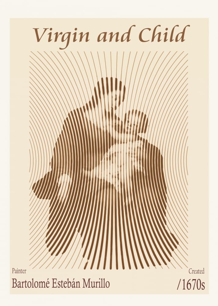 Virgin and Child Embrace by Doa Project — canvas wall art