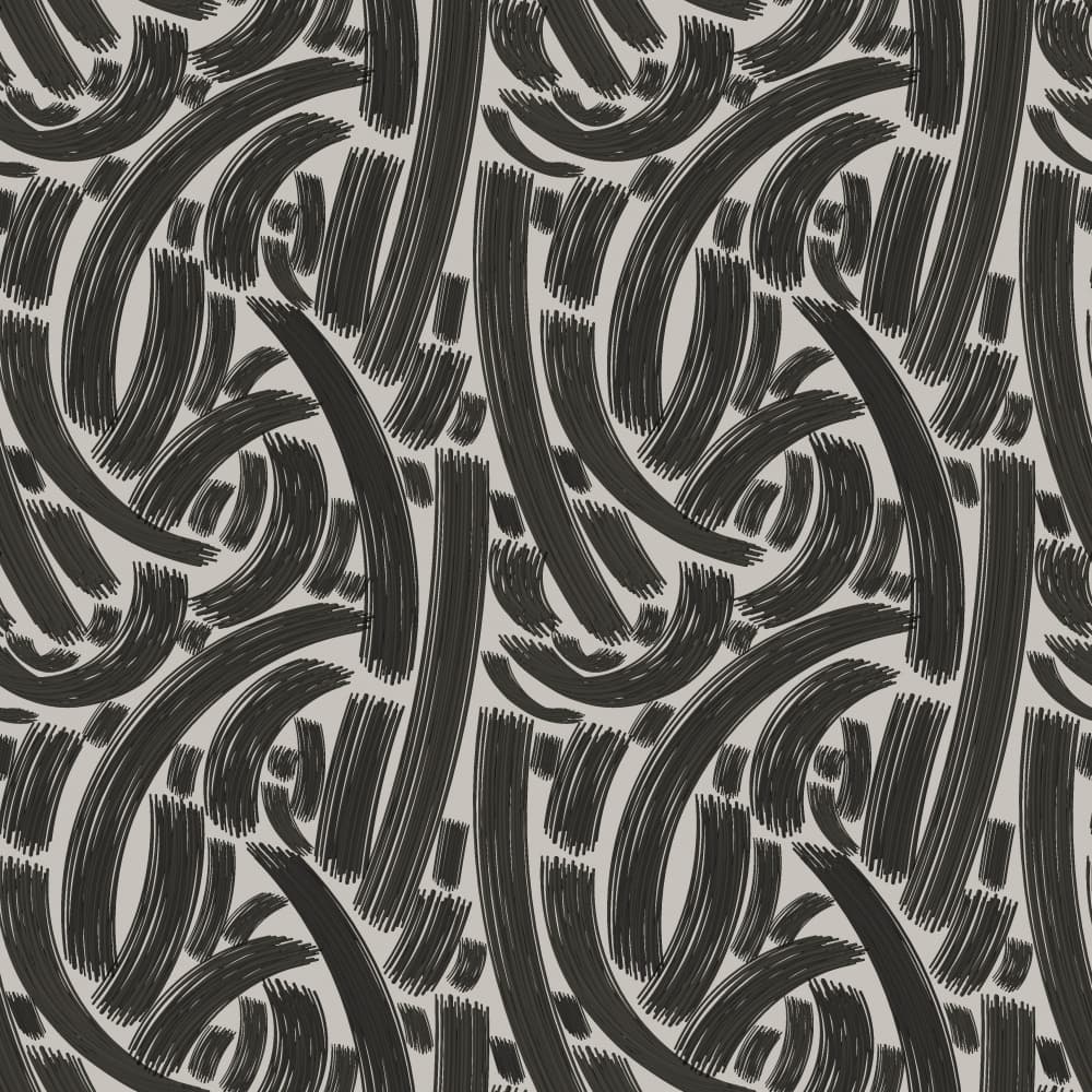 Dynamic Curved Strokes by Josie George — canvas wall art