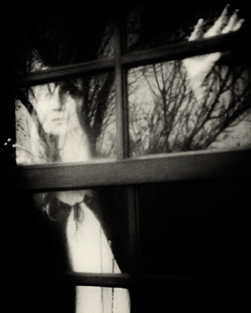 Window Figure Glimpse by txules — canvas wall art