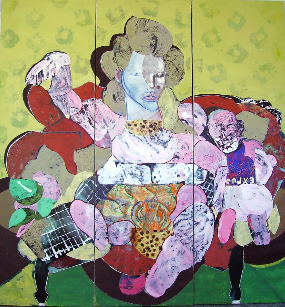 Modern Queen And Child by Pascal Marlin — canvas wall art