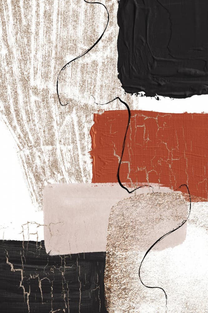 Earthy Abstract Textures by Sally Ann Moss — canvas wall art