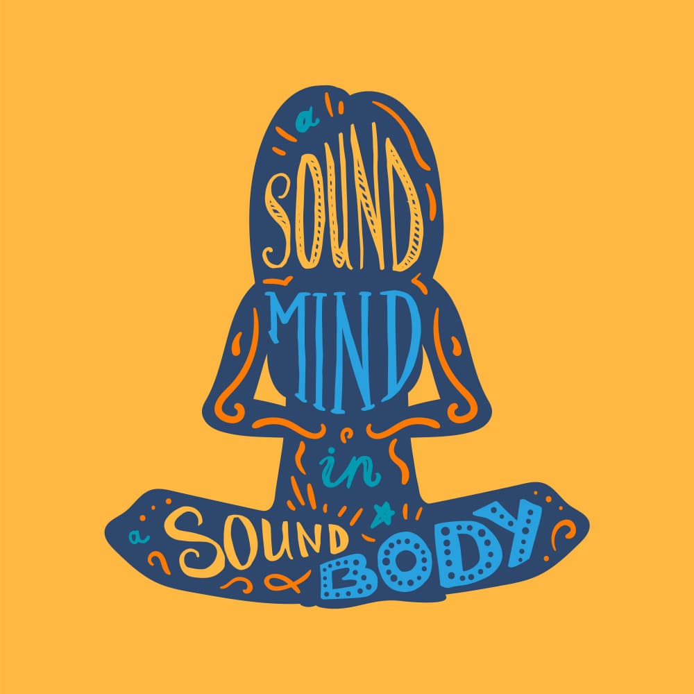Sound Mind Sound Body by Marika Barsrsind β canvas wall art
