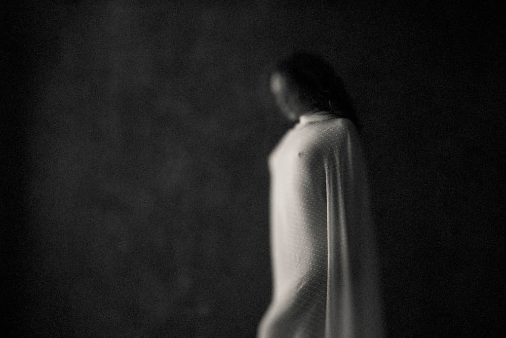 Ethereal Woman Soft Focus by Mel Brackstone — canvas wall art
