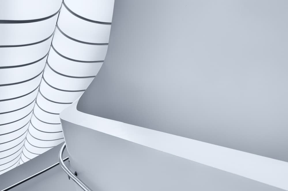 Modern Architectural Curves by Jeroen van de Wiel — canvas wall art