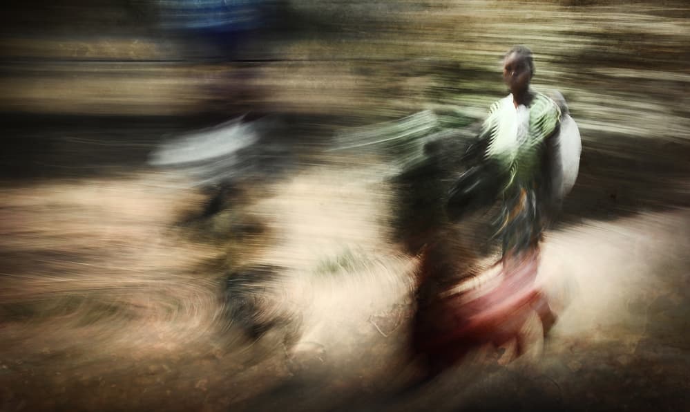 Dynamic Rural Figure by Antonio Grambone — canvas wall art
