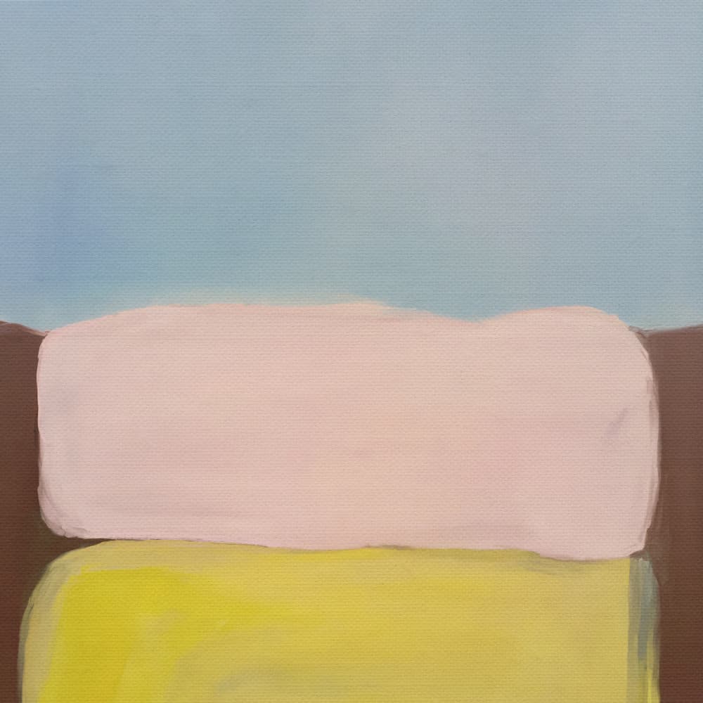 Soft Color Blocks by The Printable Studio — canvas wall art