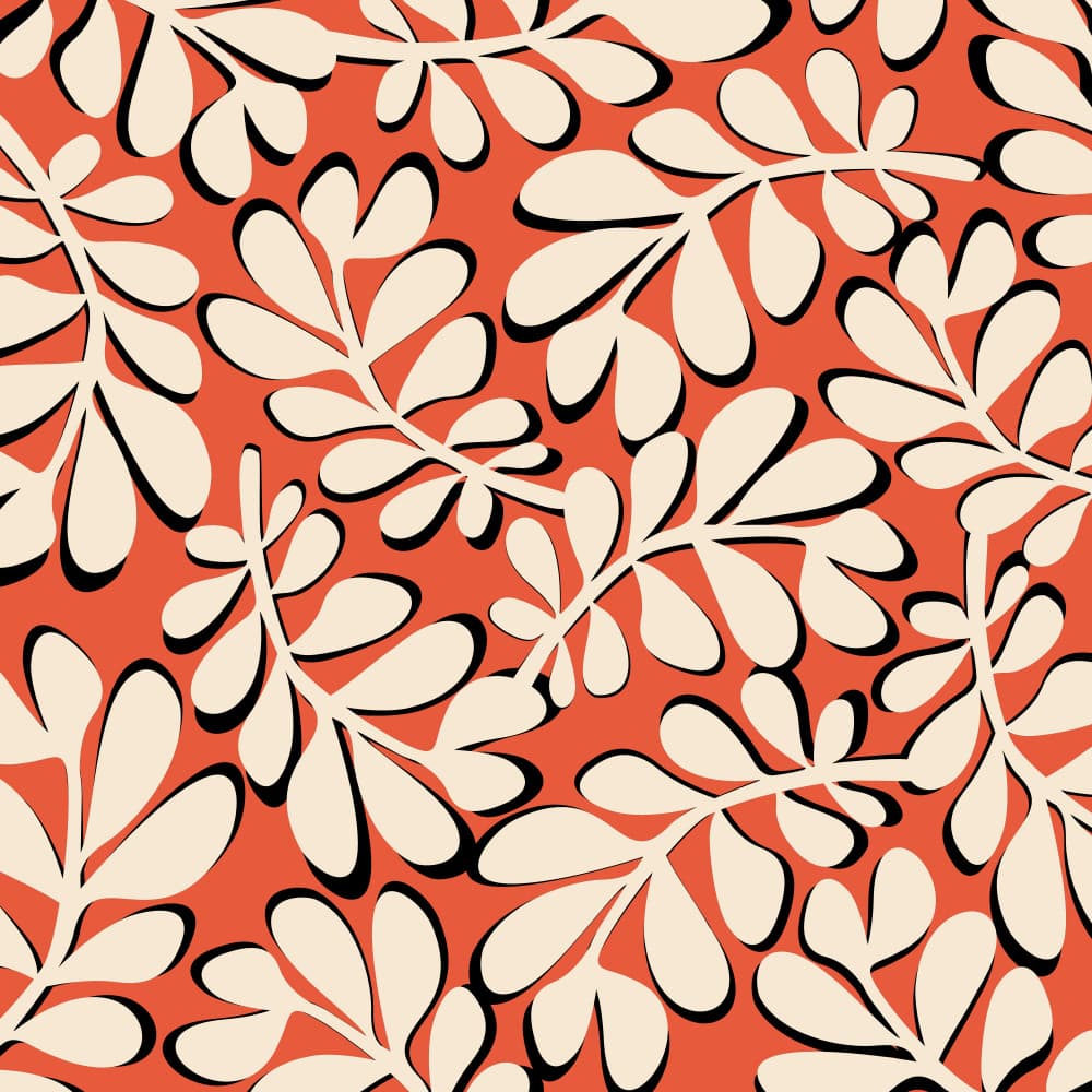 Mid Mod Cherry Red by Kristian Gallagher — canvas wall art
