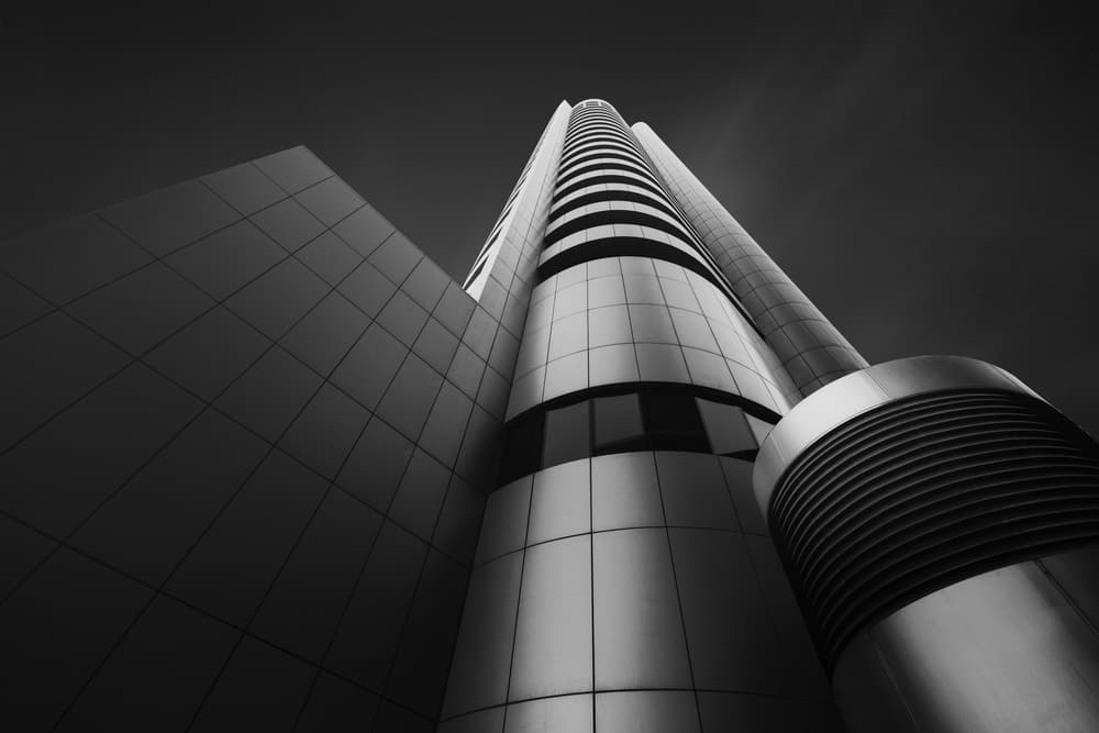 Urban Architectural Ascent by Ahmed Thabet — canvas wall art