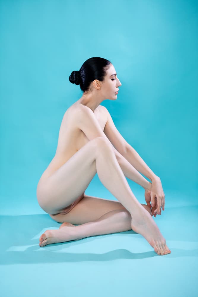Serene Nude Figure by Zanna — canvas wall art