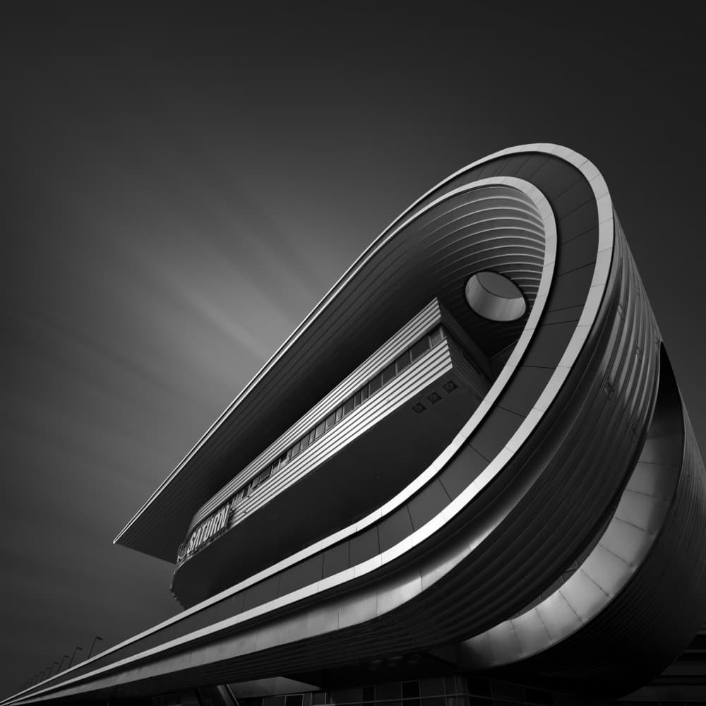 Abstract Architectural Flow by Nadav Jonas — canvas wall art