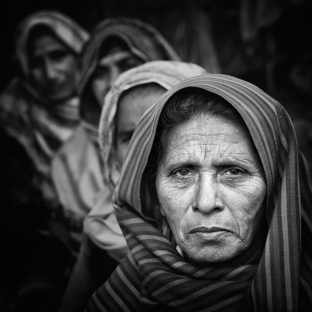 Resolute Woman Portrait by Giovanni Cavalli — canvas wall art