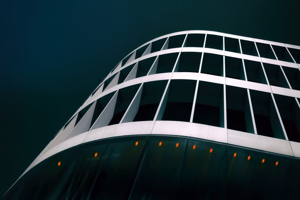 Sleek Urban Architecture by Hans-Wolfgang Hawerkamp — canvas wall art