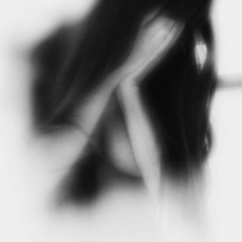 Abstract Melancholy Portrait by Bogdan Bouşcă — canvas wall art