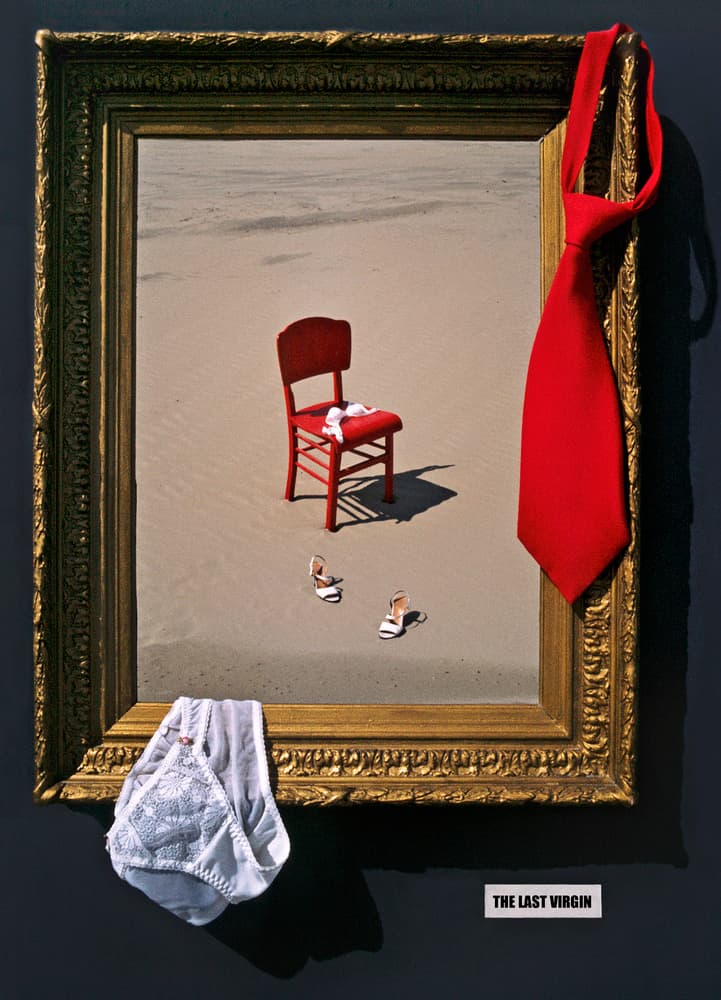 Conceptual Beach Romance by Lus Joosten — canvas wall art