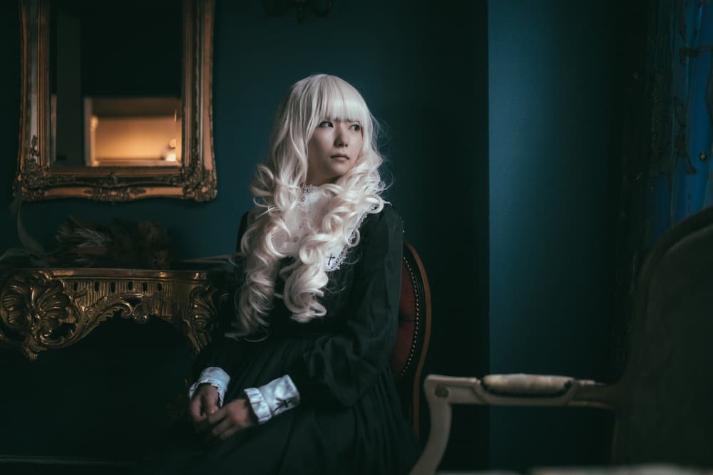 Victorian Lady Portrait by Nobu Ishijima — canvas wall art