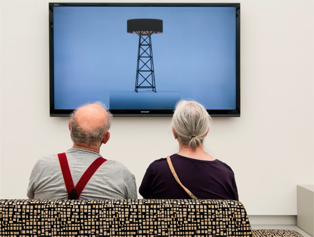 Watching Water Tower Art by Henk van Maastricht — canvas wall art