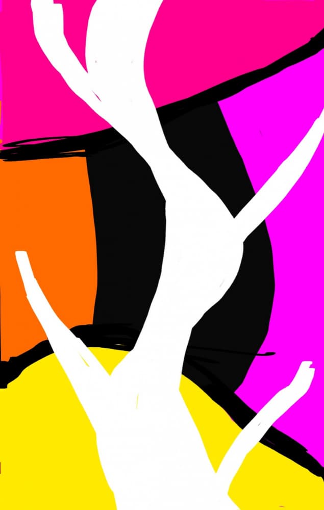 Vibrant Abstract Design by Olea Huuska — canvas wall art