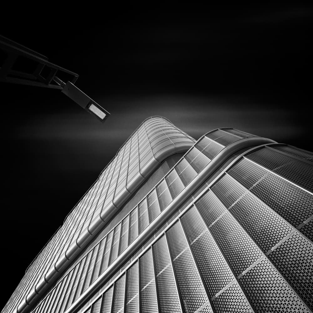 Modern Urban Curves by Karol Važan — canvas wall art