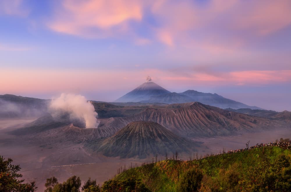 Mount Bromo Sunrise by ANNA AN — canvas wall art