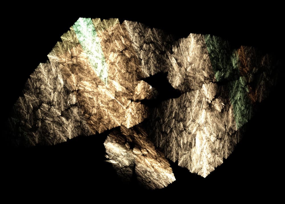 Earthy Fractal Texture by Mystic Number — canvas wall art