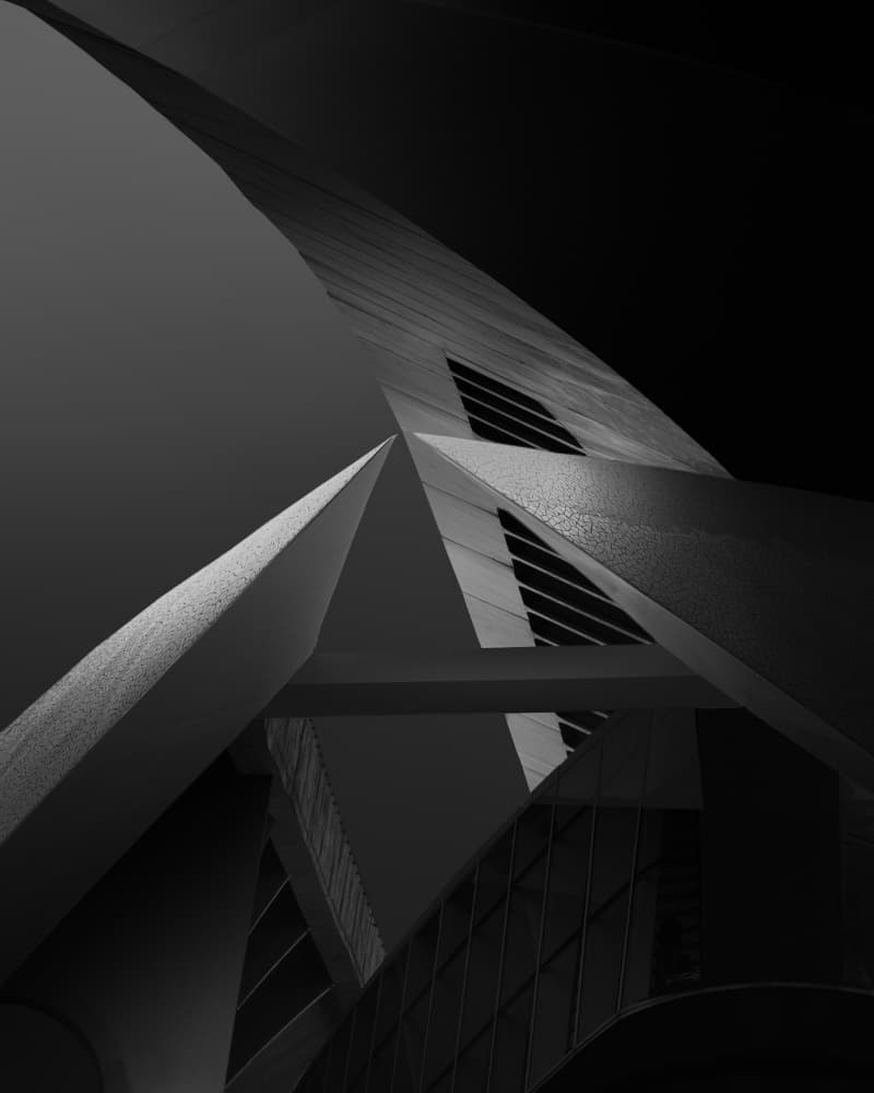 Sleek Modern Angles by Olavo Azevedo — canvas wall art