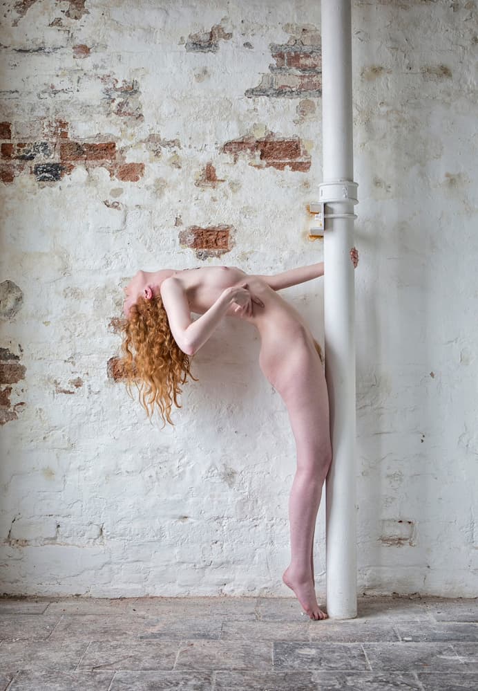 Elegant Redhead Arch by Catchlight Studio — canvas wall art