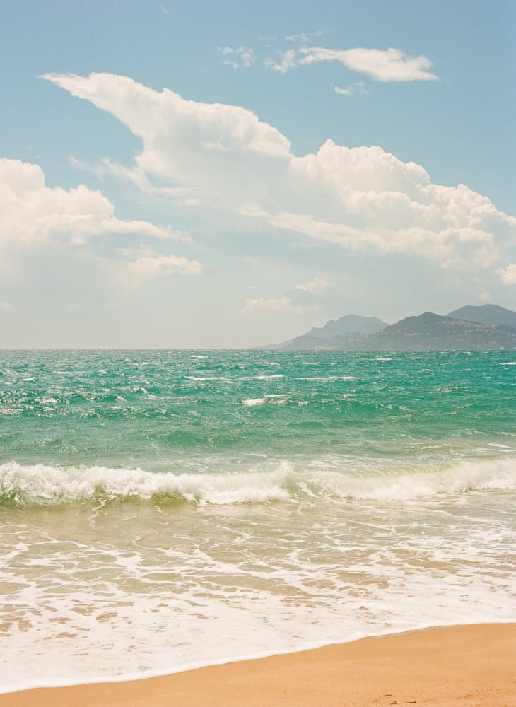 Turquoise Ocean Waves by Bethany Young — canvas wall art