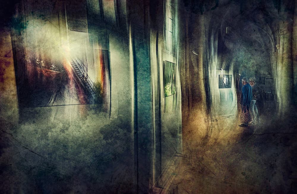 Moody Art Gallery by Jan van der Linden — canvas wall art
