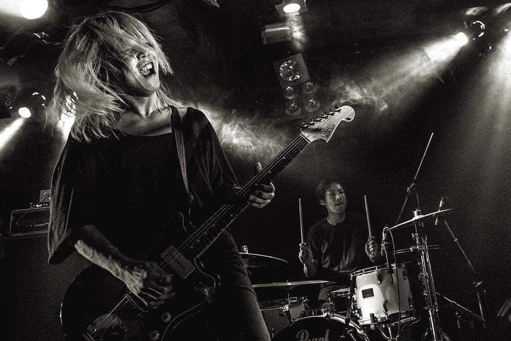 Live Rock Performance by Kenji Nakamatsu — canvas wall art