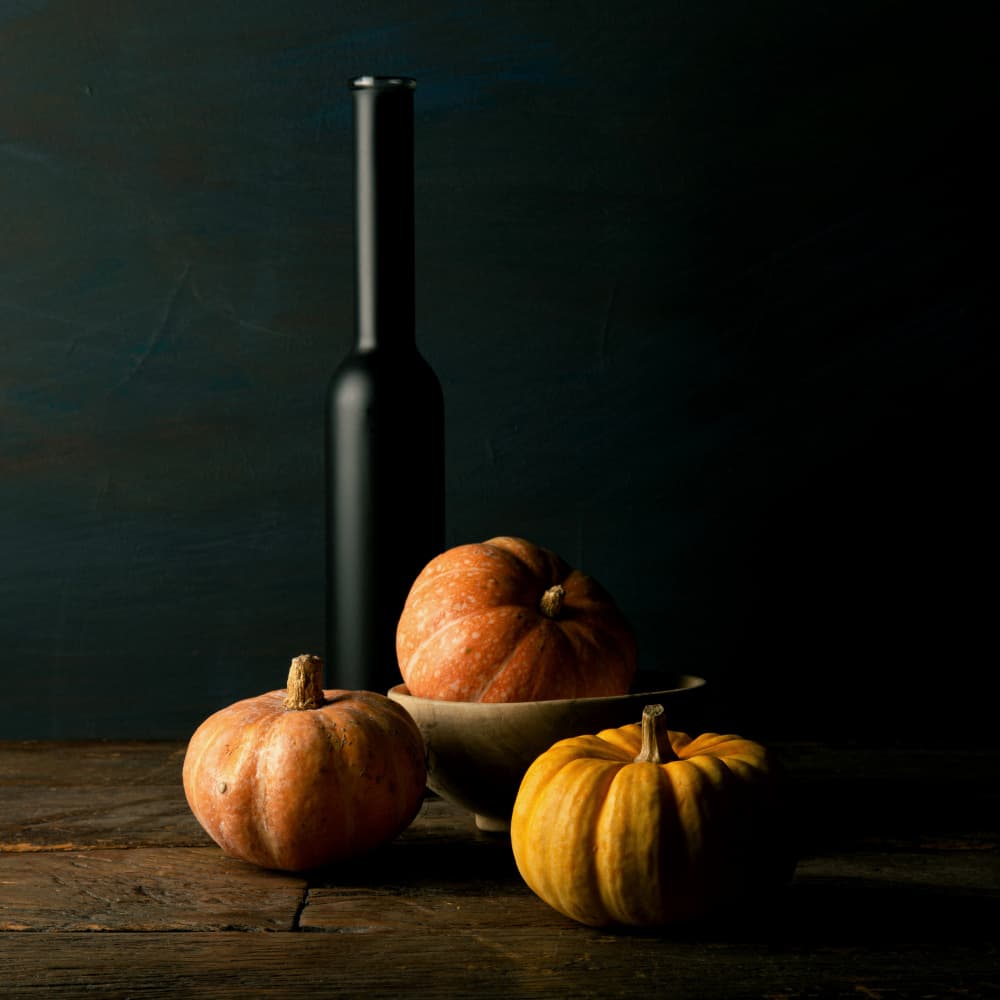 Moody Fall Pumpkins by Luiz Laercio — canvas wall art