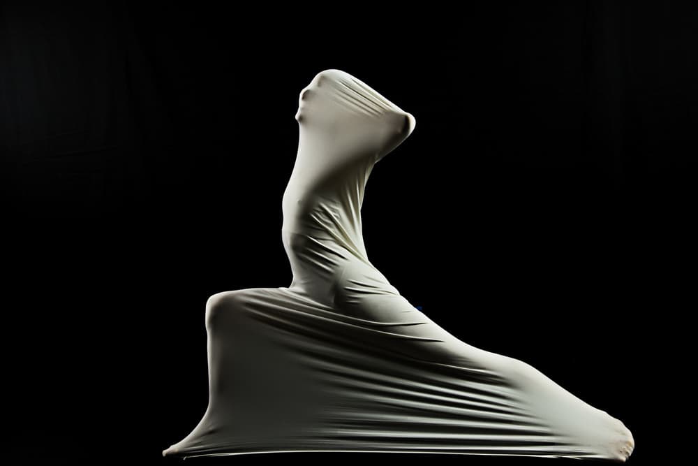 Wrapped Figure Movement by Amnon Eichelberg — canvas wall art