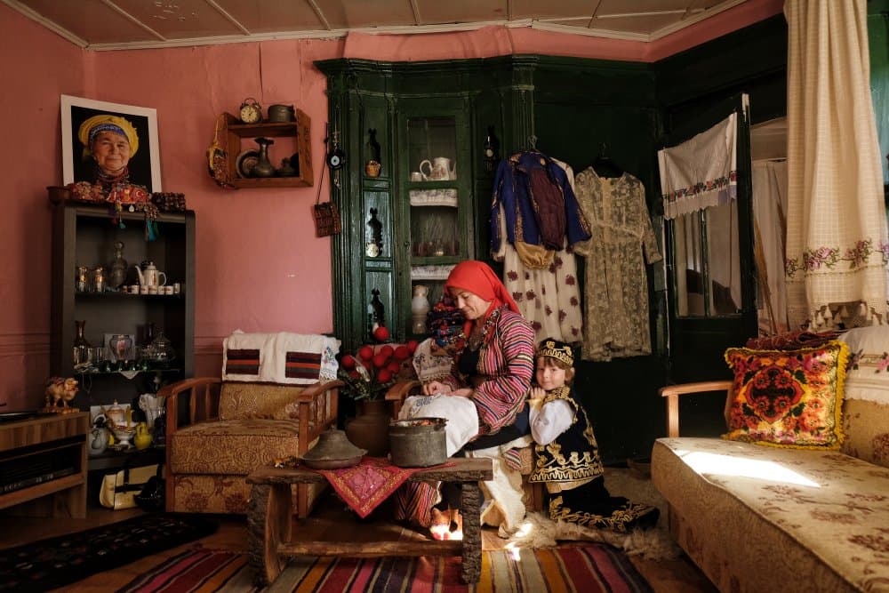 Generations In A Traditional Home by Ali Ayer — canvas wall art