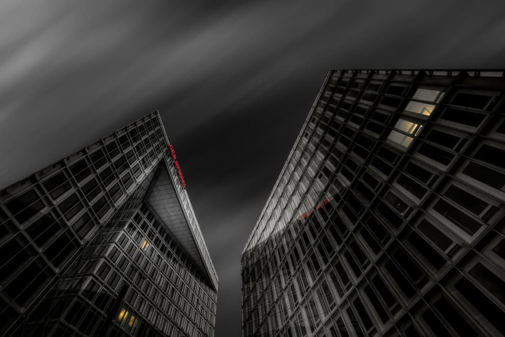 Sleek City Towers by Adam Pachula — canvas wall art